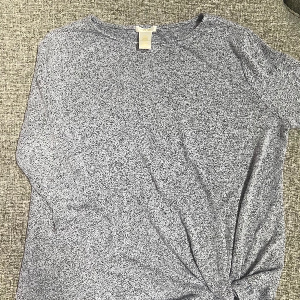 GOOD Marty m medium grey shirt with knot
